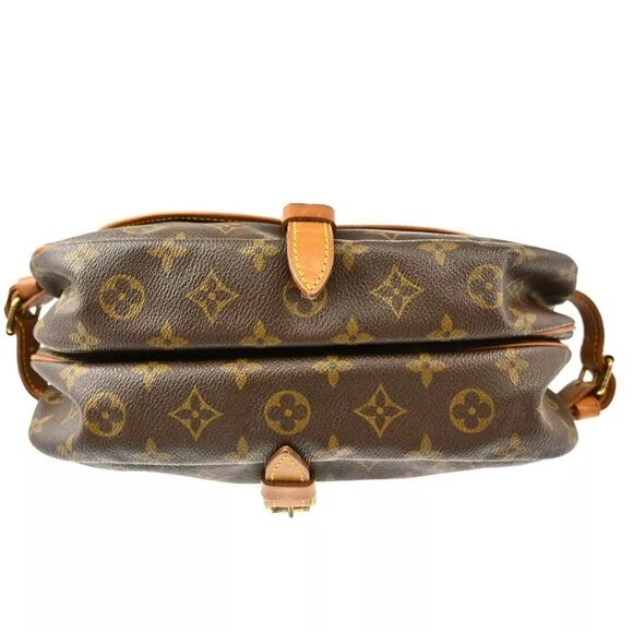 AUTHENTIC LOUIS VUITTON MONOGRAM SAUMUR 30 MESSENGER SHOULDER/CROSSBODY BAG - Picture 3 of 9